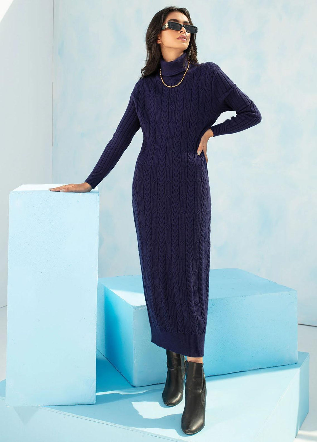 Vanya Pret Western Wool Dress VY21WM WG-24