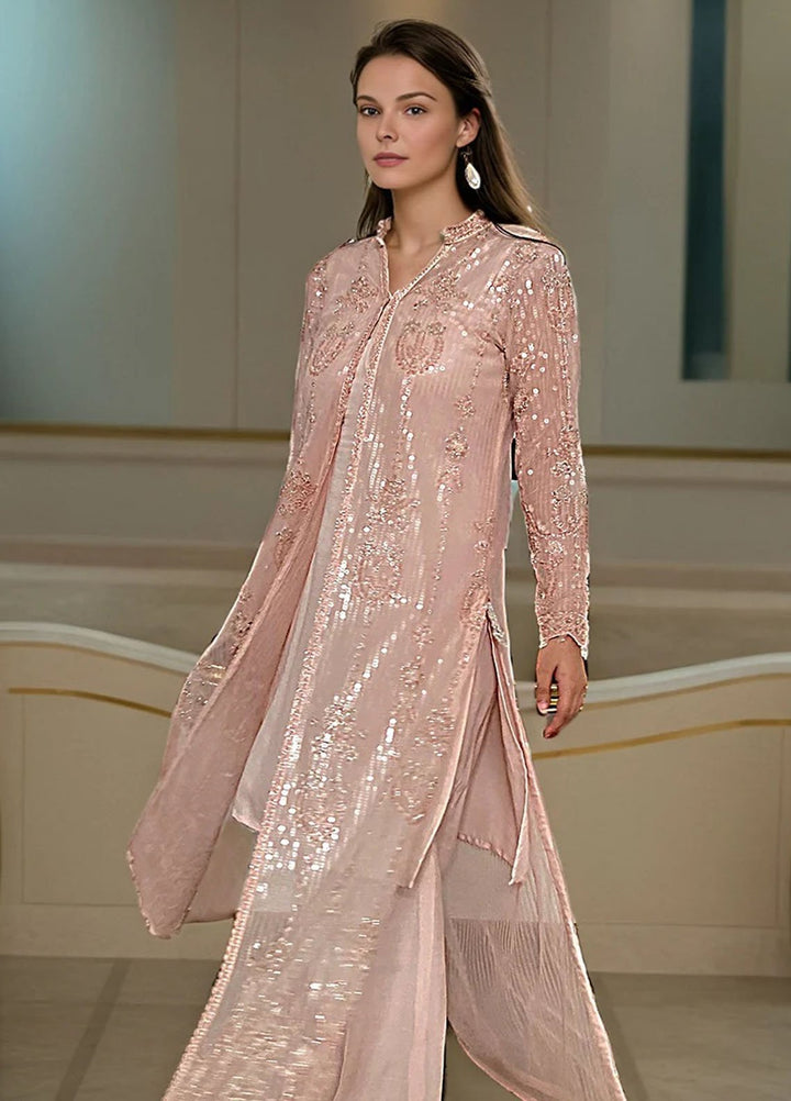 Thread and Motifs Pret Embroidered Net 3 Piece 9310.2