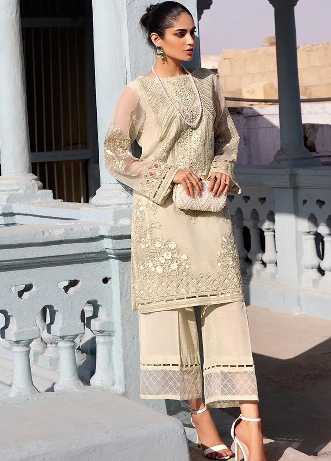 Threads & Motifs Pret Casual Chicken Kurti THM21RW 7088