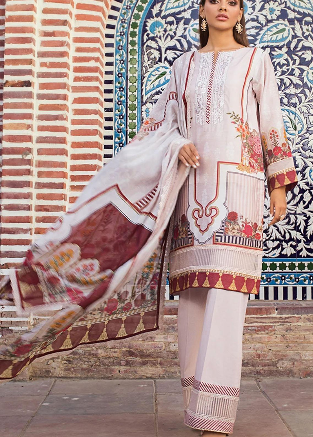 Threads & Motifs Pret Casual Lawn 2 Piece Suit THM21RW 7143