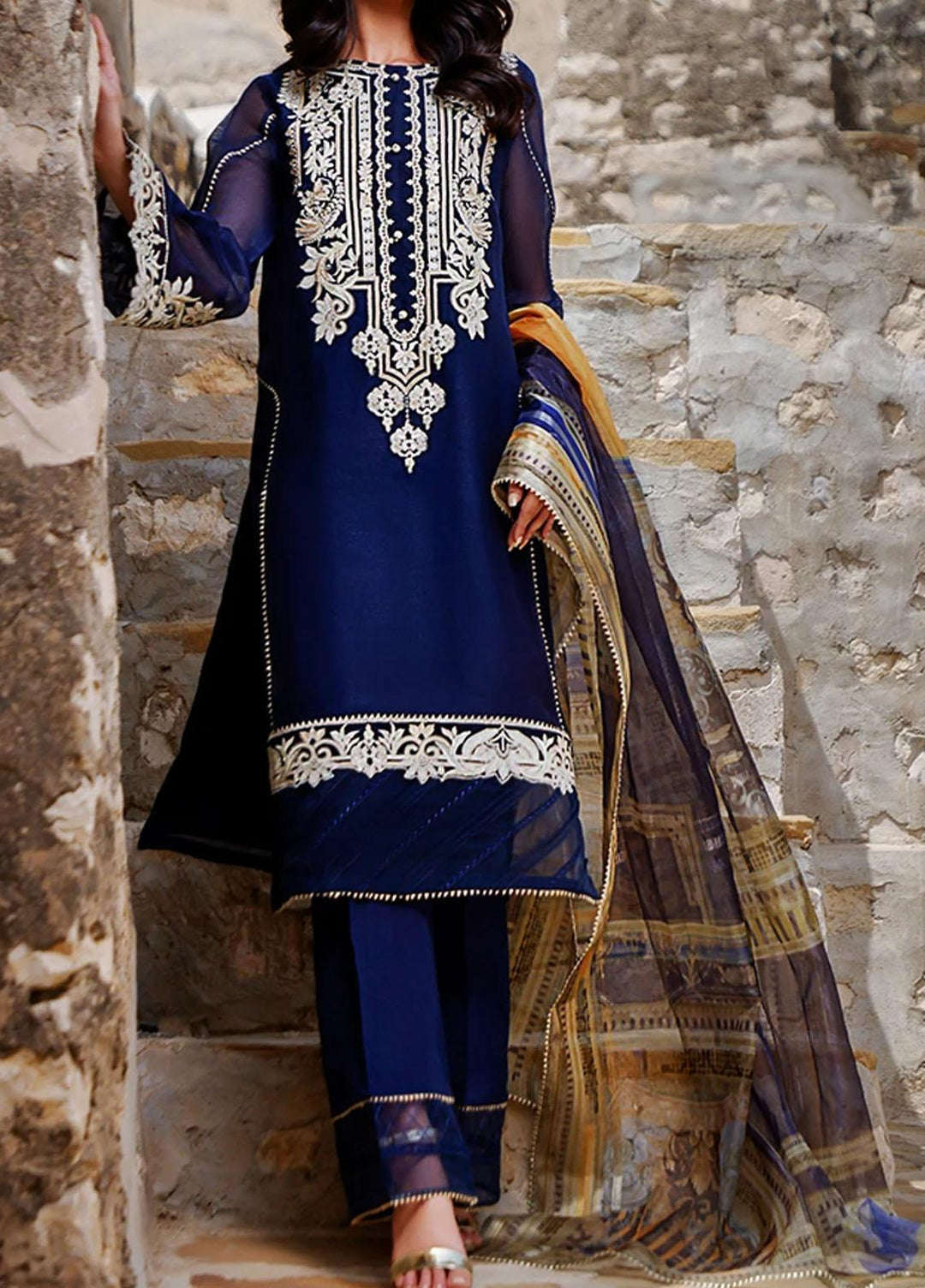 Threads & Motifs Pret Casual Khaadi Net 2 Piece THM21RW 7219
