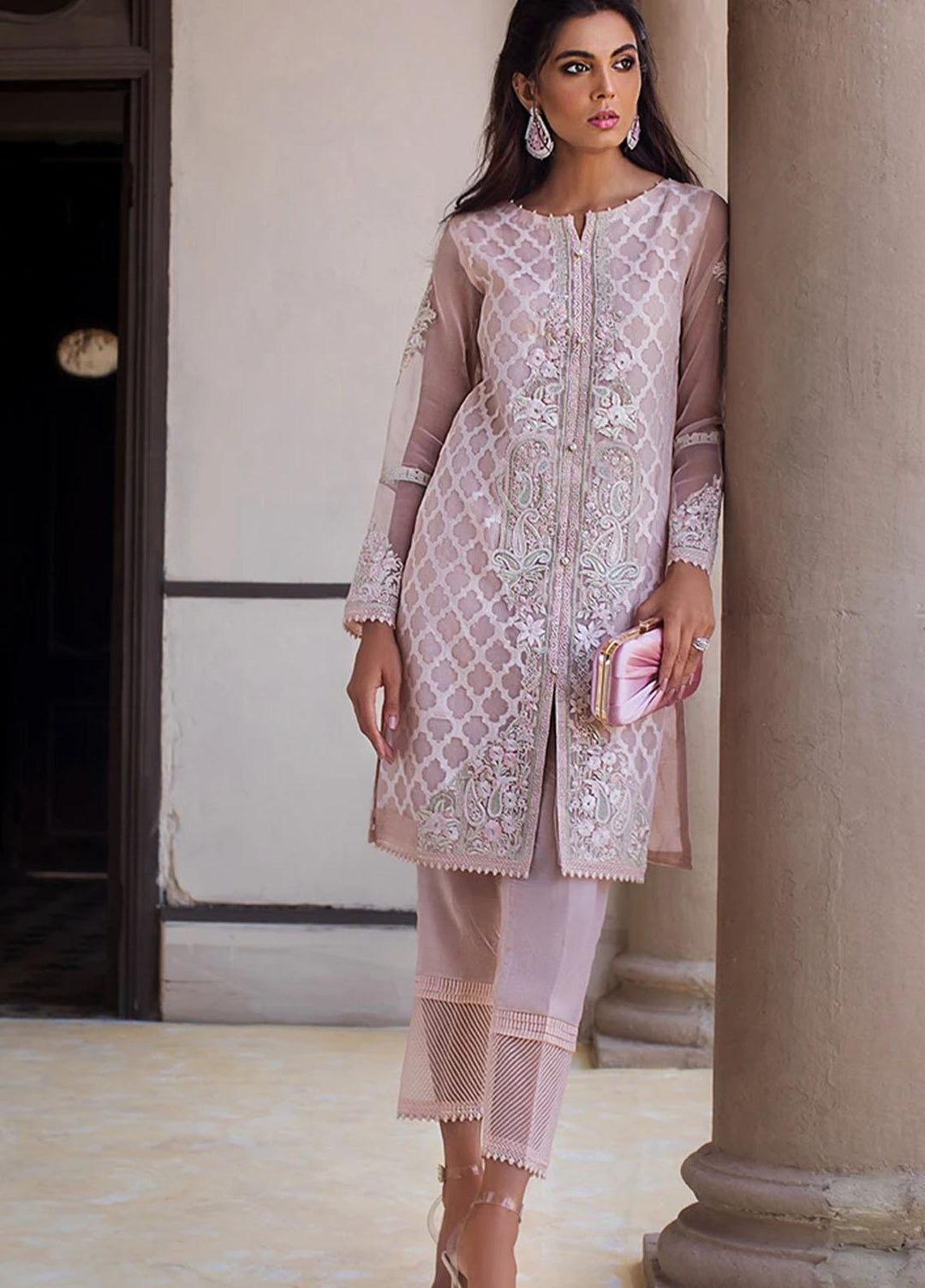 Threads & Motifs Pret Casual Organza Kurti THM21RW 7264