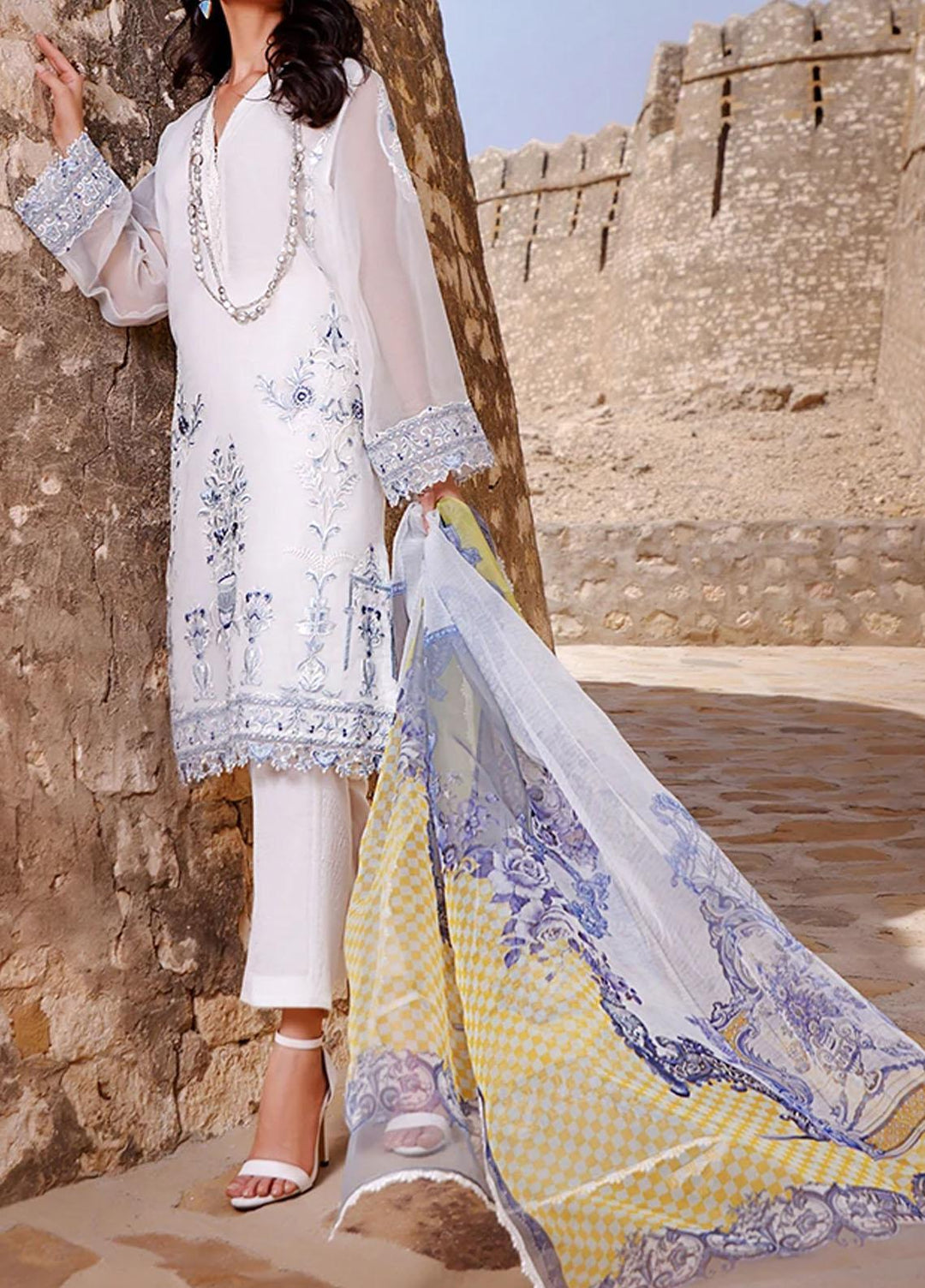 Threads & Motifs Pret Casual Organza 2 Piece THM21RW 7283