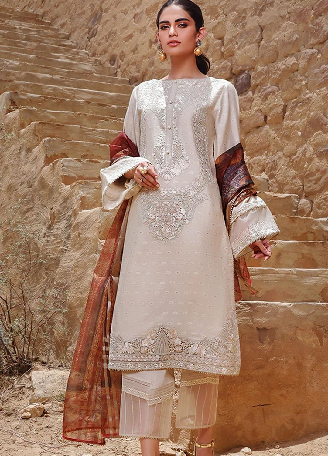 Threads & Motifs Pret Casual Banarsi 2 Piece THM21RW 7296