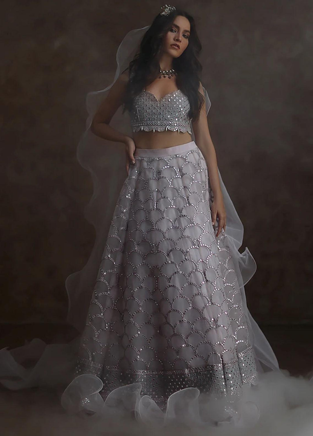 Threads & Motifs Pret Formal Organza 2 Piece Suit THM21F 6877
