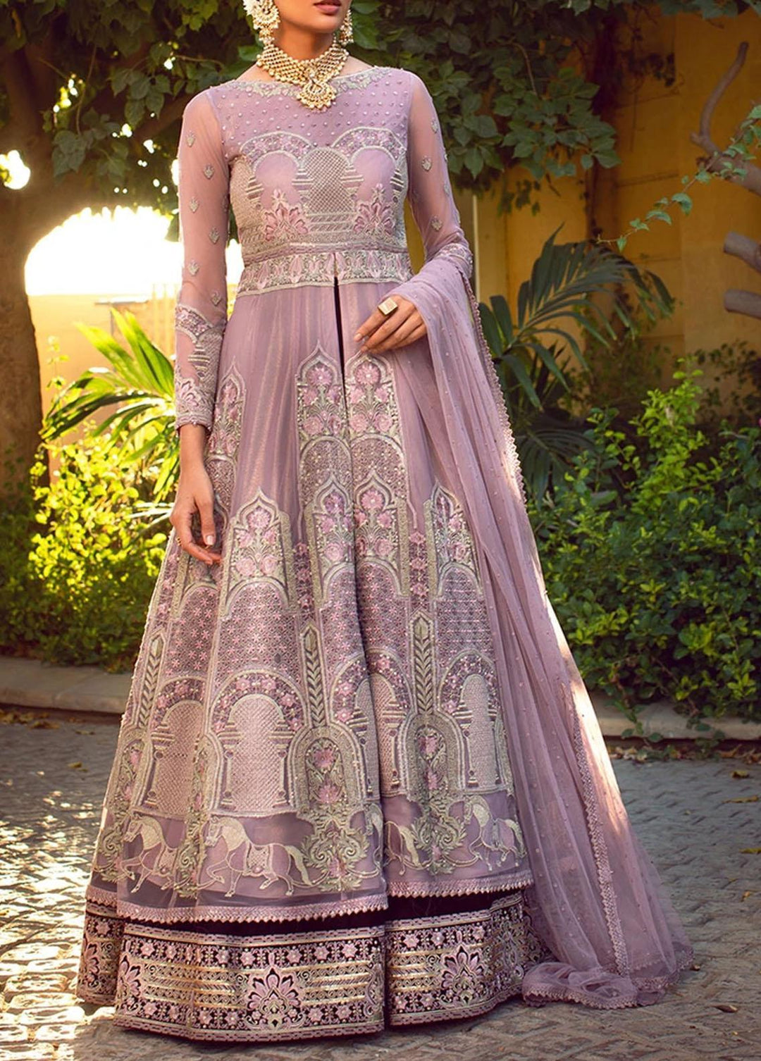 Threads & Motifs Pret Formal Velvet 2 Piece Suit THM21F 6939