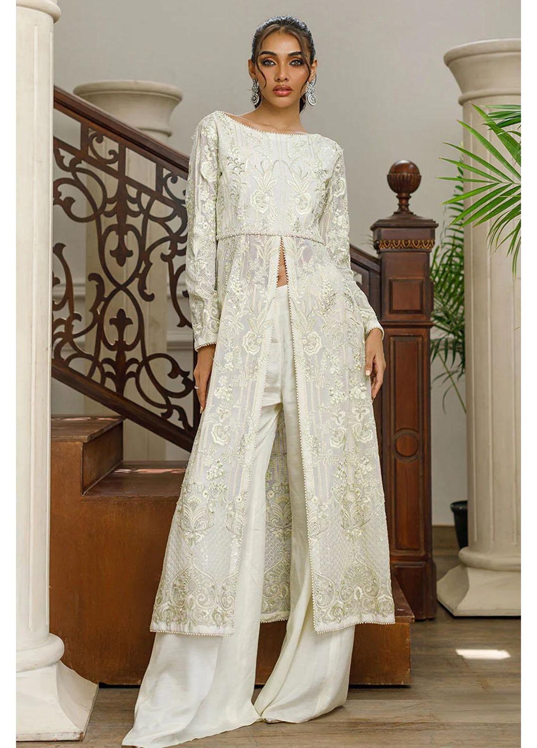 Threads & Motifs Luxury Pret  Chiffon Shirt 8129