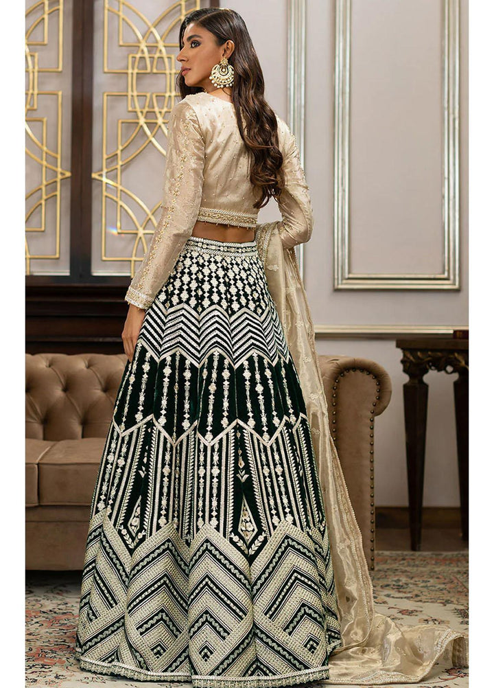 Threads & Motifs Luxury Pret  Tissue Lehenga and Blouse 7764