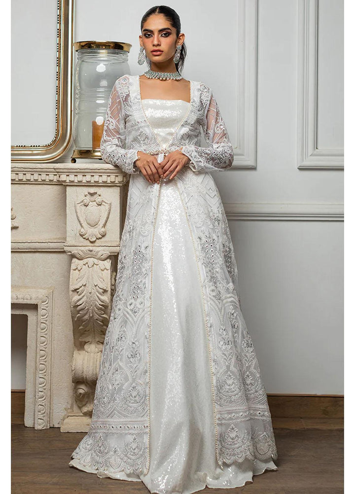 Threads & Motifs Luxury Pret  Net Lehenga and Blouse 8083