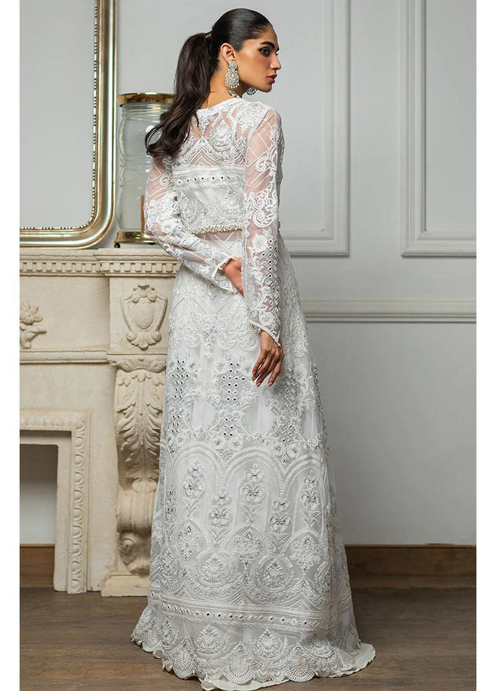 Threads & Motifs Luxury Pret  Net Lehenga and Blouse 8083