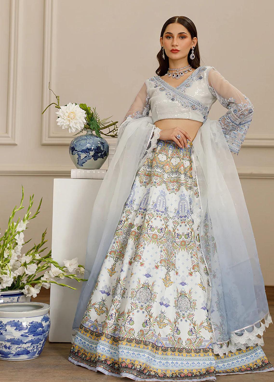 Threads & Motifs Pret Velvet 3 Piece Suit 9110 Three-piece Suit Velvet  Salwar Kameez, Wedding Dress, Women Embroidered ...