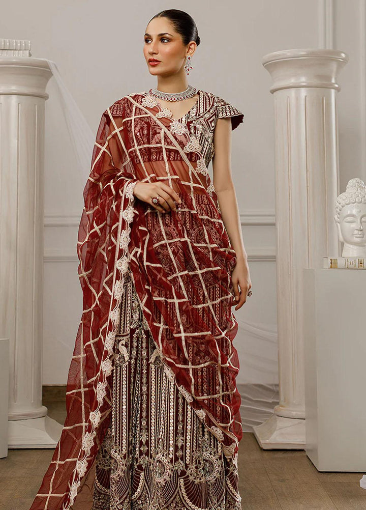 Threads & Motifs Pret Formal Wear Chiffon 2 Piece Suit 8424