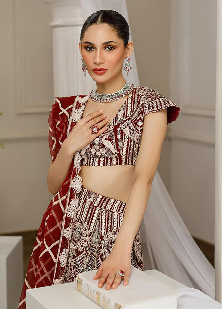 Threads & Motifs Pret Formal Wear Chiffon 2 Piece Suit 8424