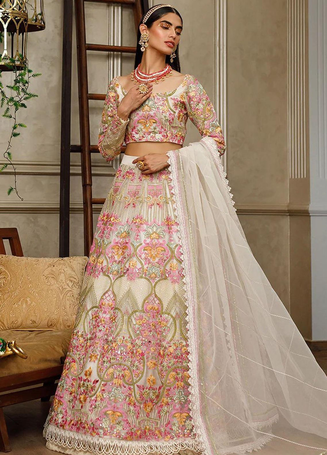 Threads & Motifs Pret Formal Wear Organza 2 Piece Suit 8578.1