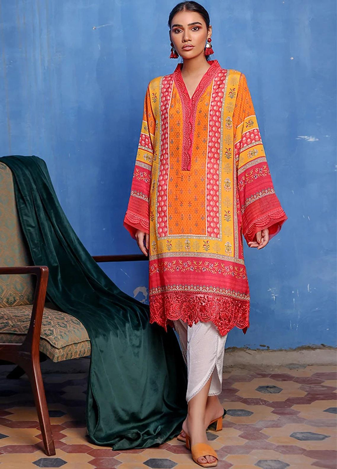 Threads & Motifs Luxury Pret Viscose Shirt THM21RW 7416
