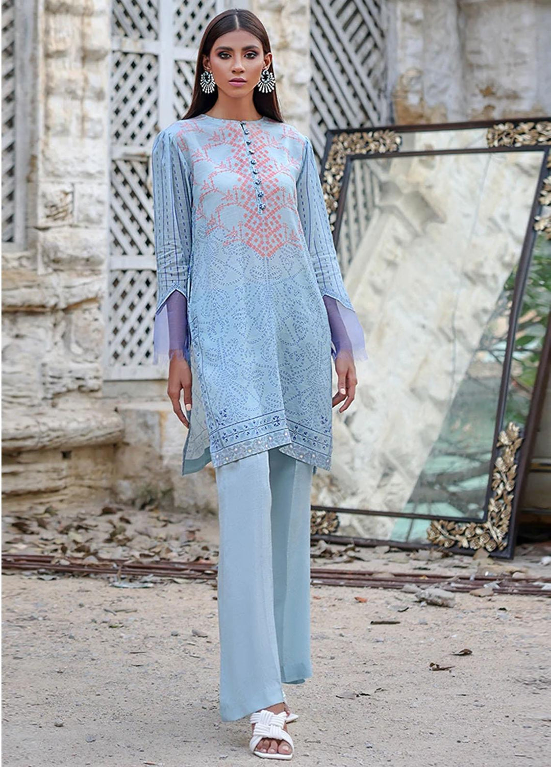 Threads & Motifs Luxury Pret Viscose Shirt THM21RW 7418
