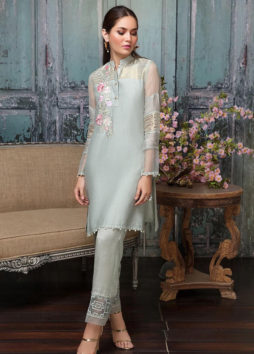 Threads & Motifs Pret Casual Khaadi Net Kurti THM21RW 5742