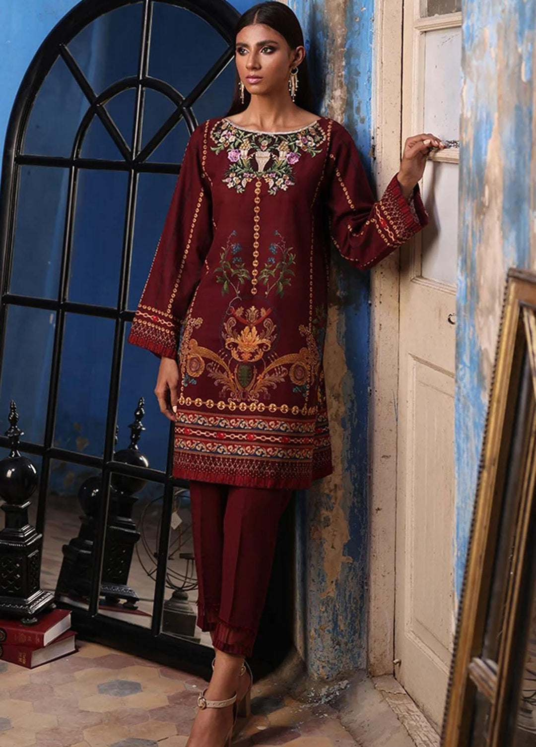 Threads & Motifs Pret Casual Khaddar Kurti THM21RW 7259