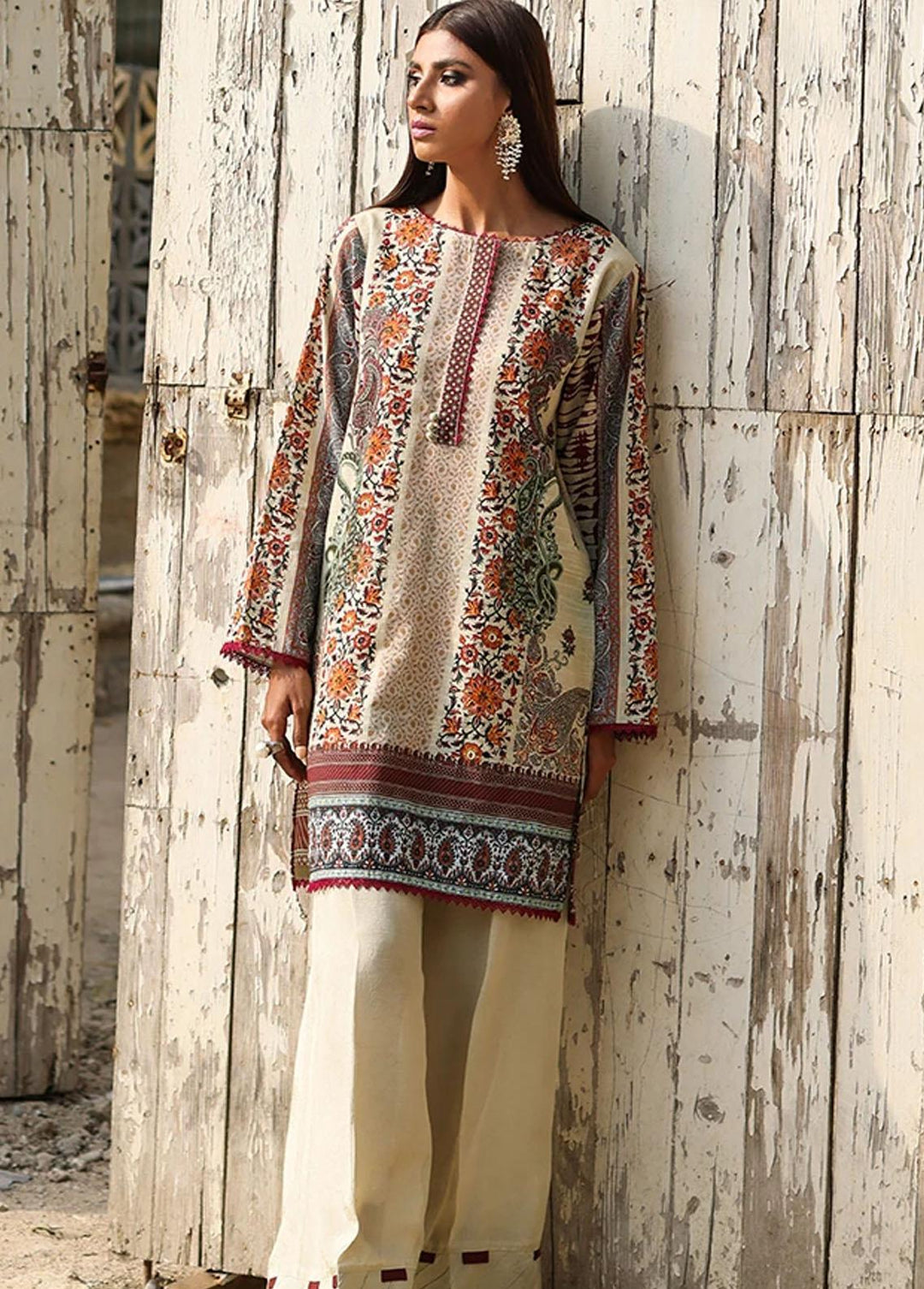 Threads & Motifs Pret Casual Khaddar Kurti THM21RW 7400