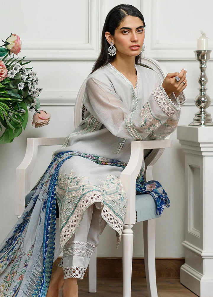 Threads & Motifs Pret Embroidered Cotton Net 2 Piece Suit 8311