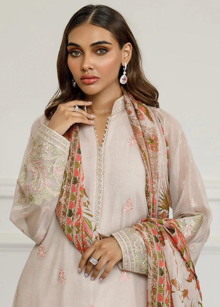 Threads & Motifs Pret Embroidered Cotton Net 2 Piece Suit 8324