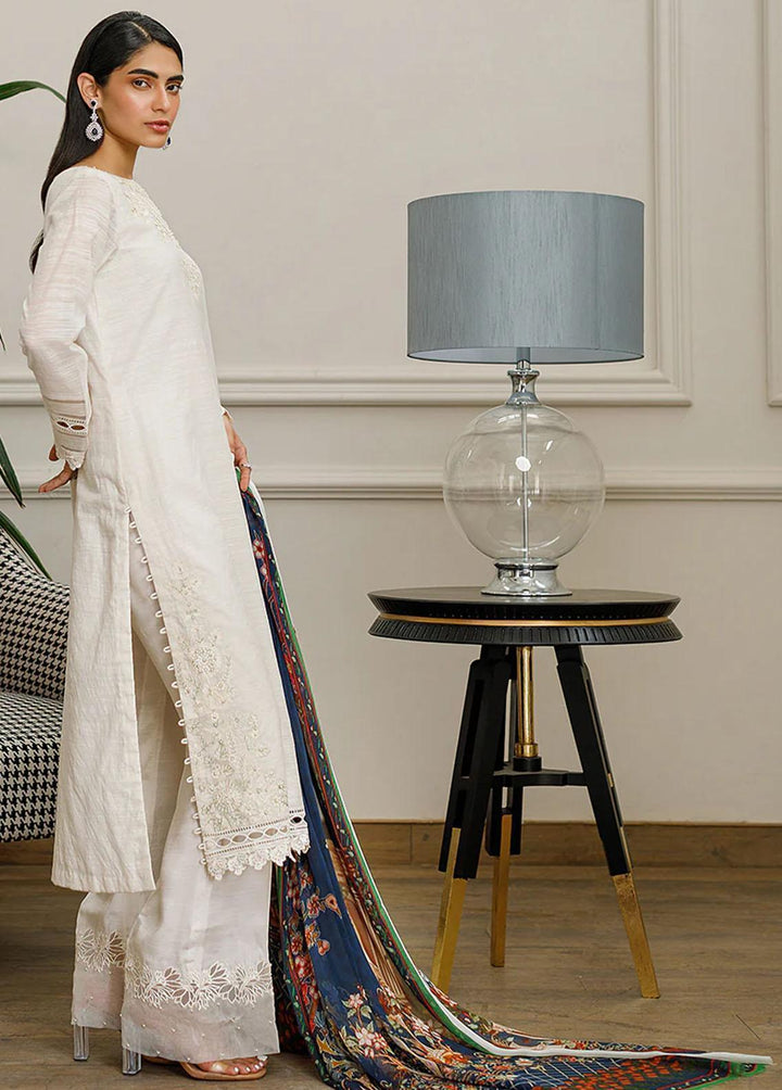 Threads & Motifs Pret Embroidered Cotton Net 2 Piece Suit 8470