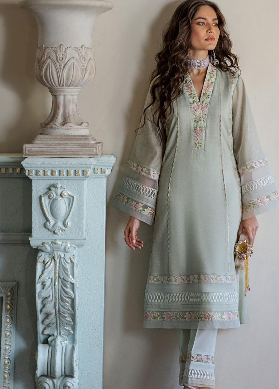 Threads & Motifs Pret Khaadi Net Shirt THM22RW 7728