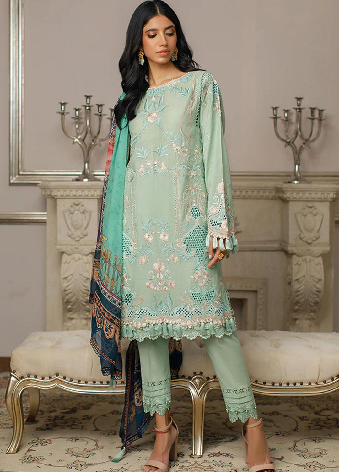 Threads & Motifs Pret Lawn 2 Piece THM22RW 7832