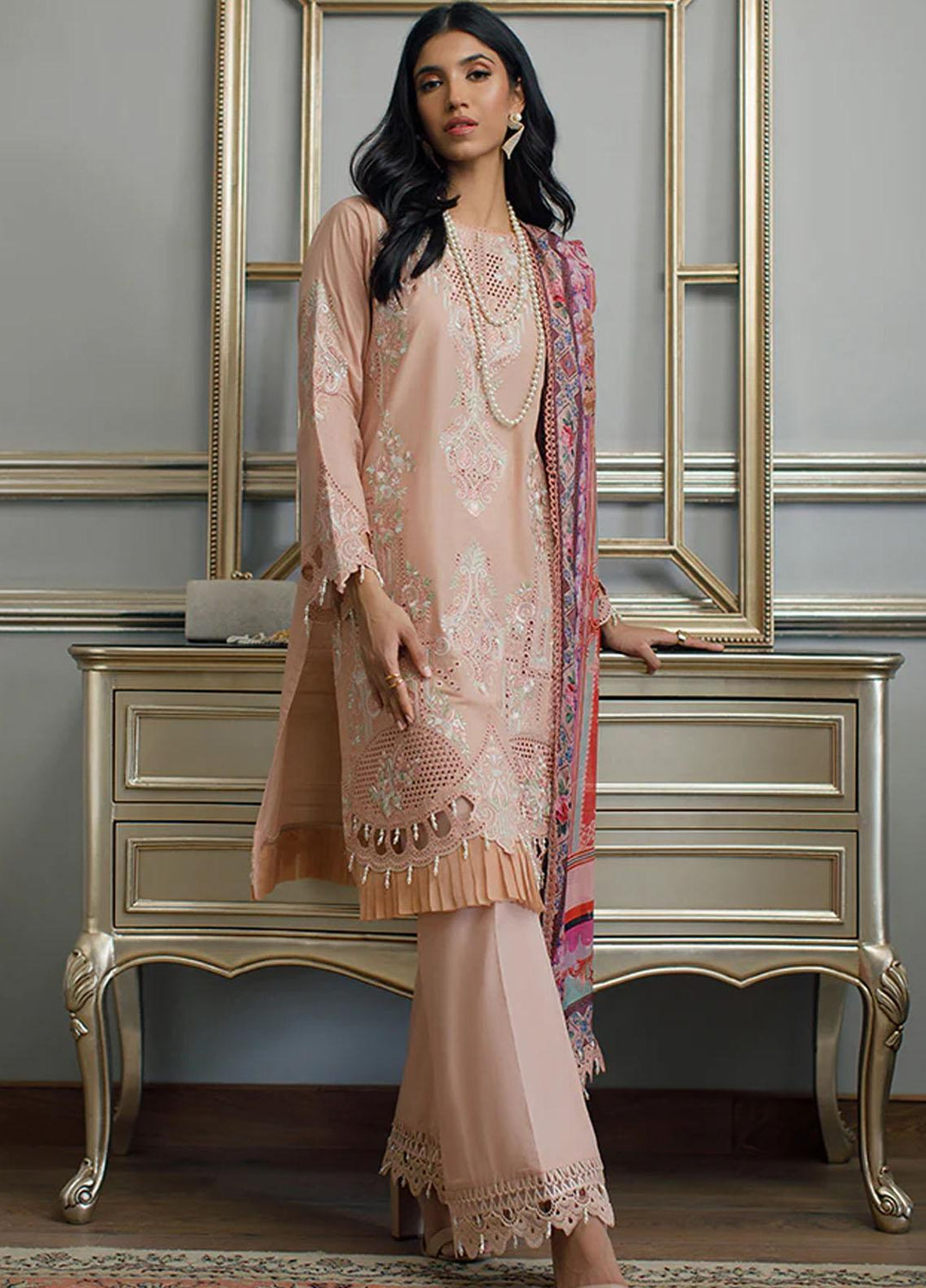 Threads & Motifs Pret Lawn 2 Piece THM22RW 7828