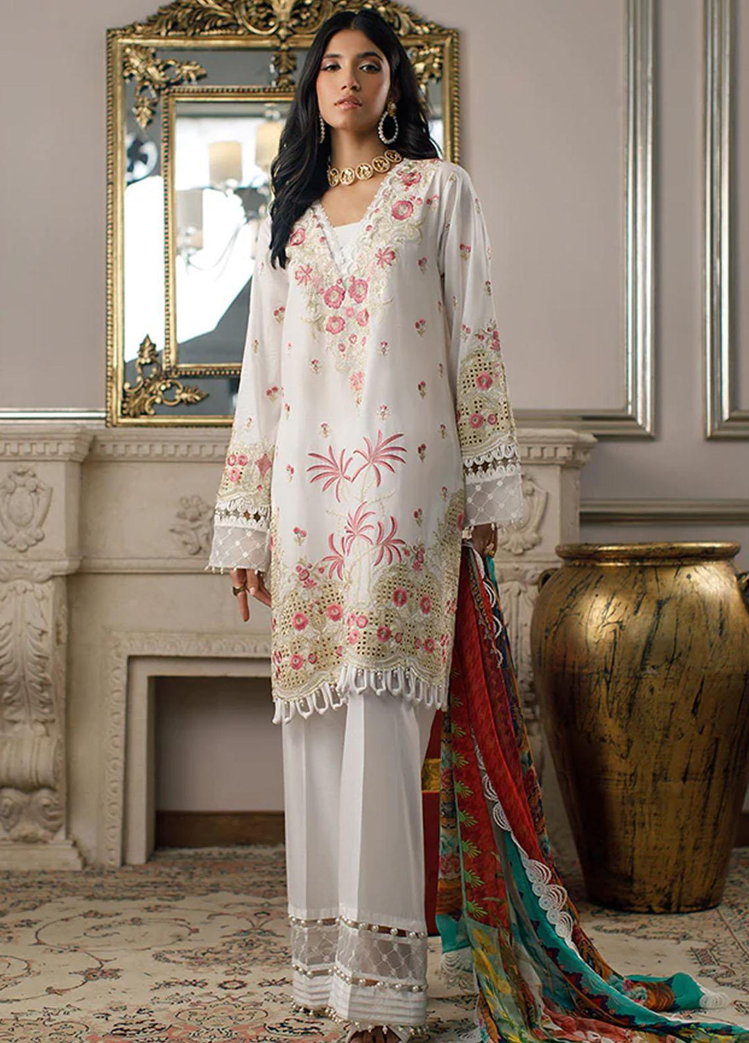 Threads & Motifs Pret Lawn 2 Piece THM22RW 7848