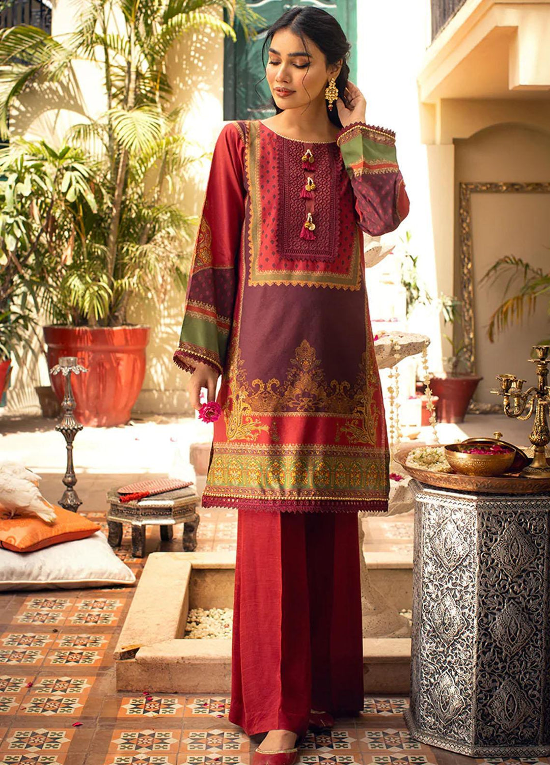 Threads & Motifs Pret Cotton Shirt THM22RW 7675