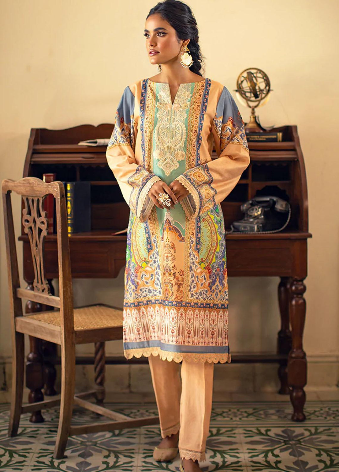 Threads & Motifs Pret Cotton Shirt THM22RW 7598
