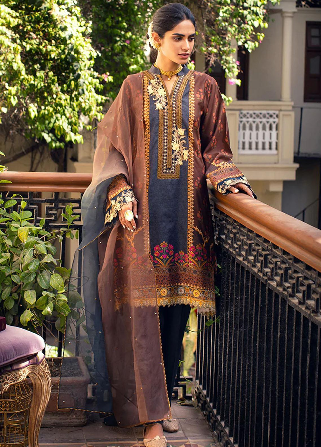 Threads & Motifs Pret Khaadi Net Shirt THM22RW 7646
