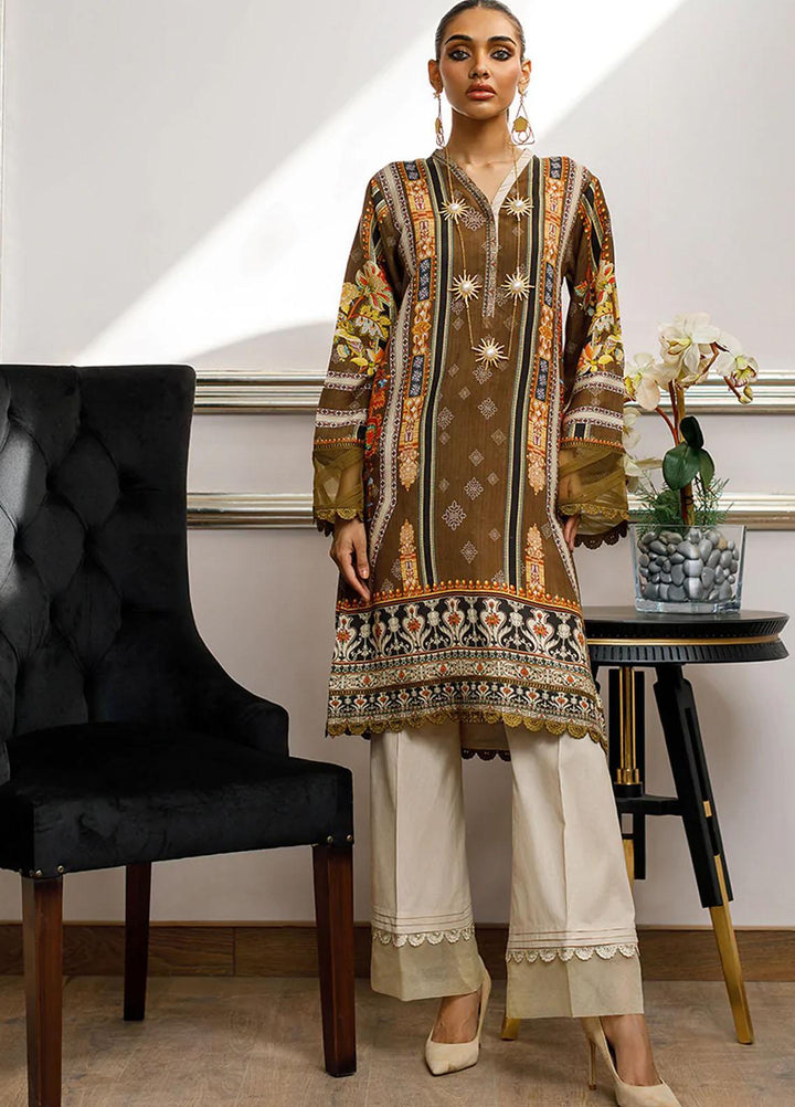 Threads & Motifs Luxury Pret  Silk Shirt THM23RW 8050