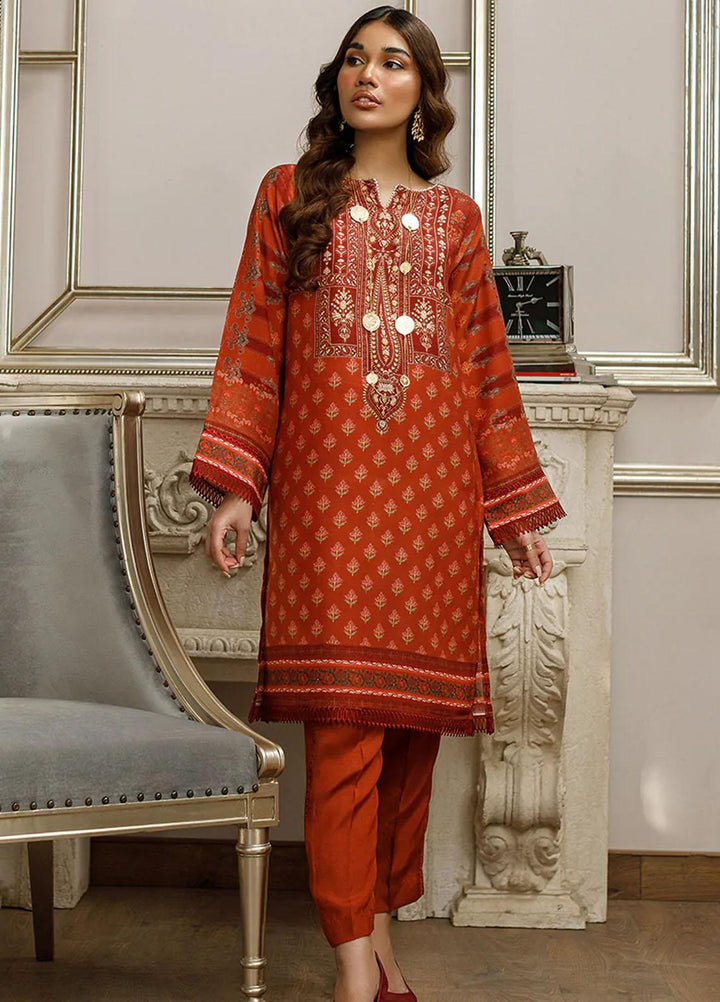 Threads & Motifs Luxury Pret  Silk Shirt THM23RW 8211