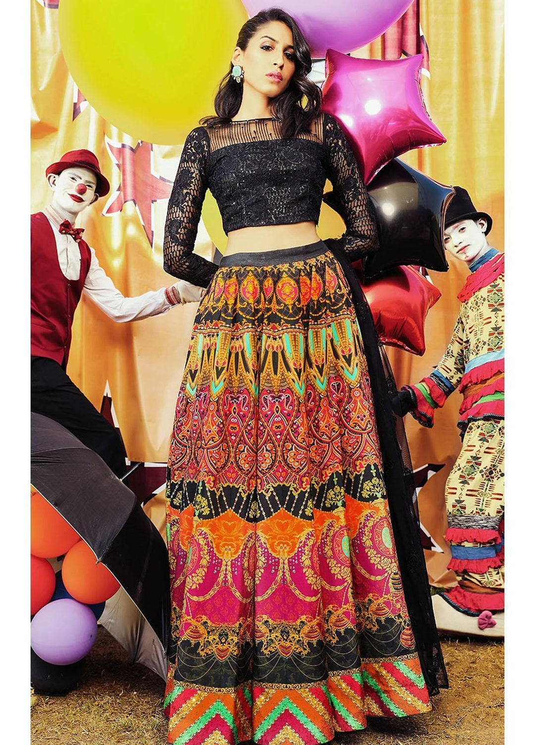 Threads & Motifs Pret Semi Formal Net 2 Piece THM21SF 5282