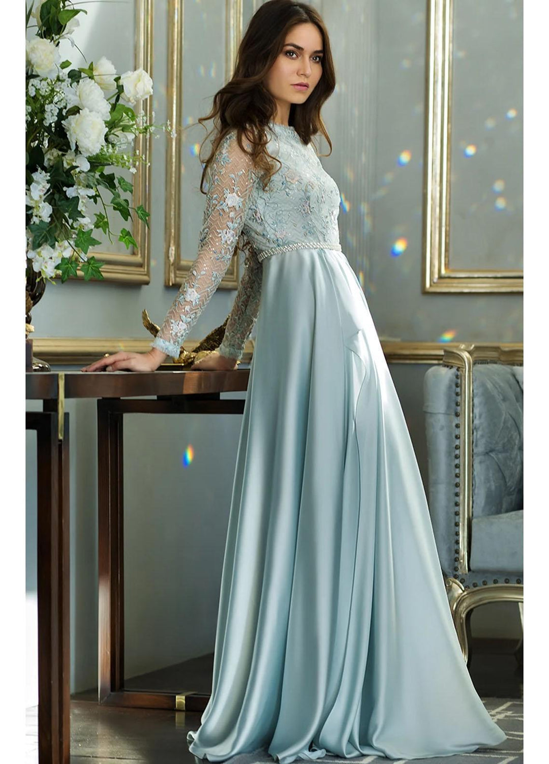 Threads & Motifs Pret Semi Formal Net Dress THM21SF 5417