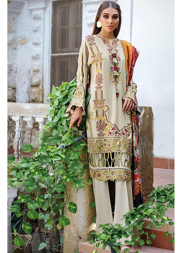 Threads & Motifs Embroidered Khaddar Suits Unstitched 2 Piece THM21UK 7390 - Winter Collection