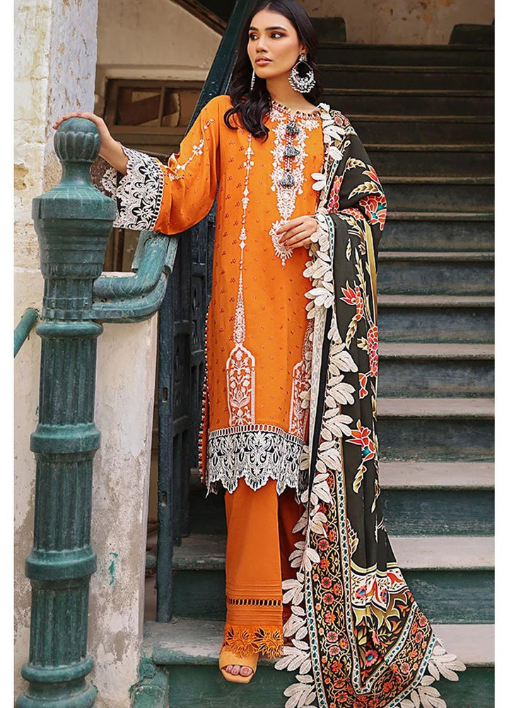 Threads & Motifs Embroidered Khaddar Suits Unstitched 2 Piece THM21UK 7503 - Winter Collection