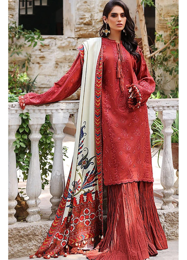 Threads & Motifs Embroidered Khaddar Suits Unstitched 2 Piece THM21UK 7530 - Winter Collection