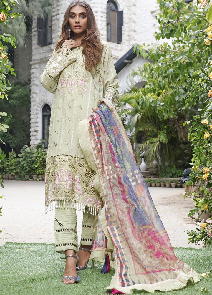 Threads & Motifs Embroidered Lawn Suits Unstitched 3 Piece THM22UL 7365 - Luxury Summer Collection