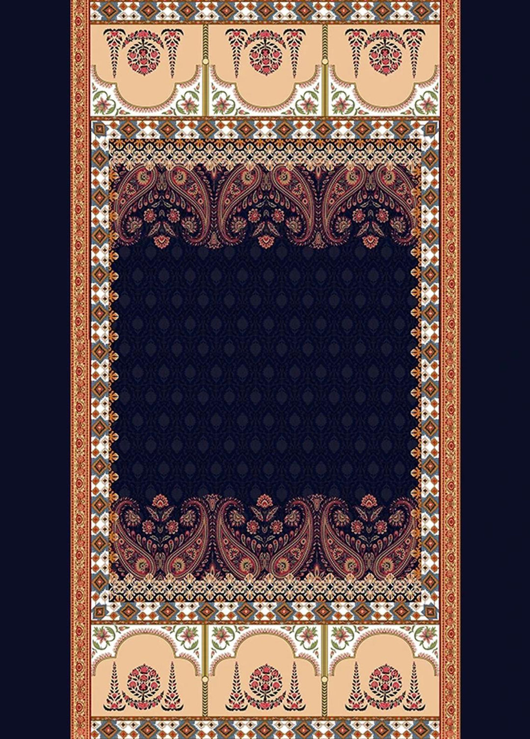 Threads & Motifs Printed Viscose Shawl THM21SH 101 - Viscose Shawls