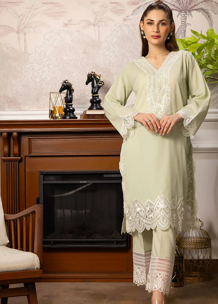Threads And Motifs Embroidered Pret Lawn 3 Piece Suit 9037