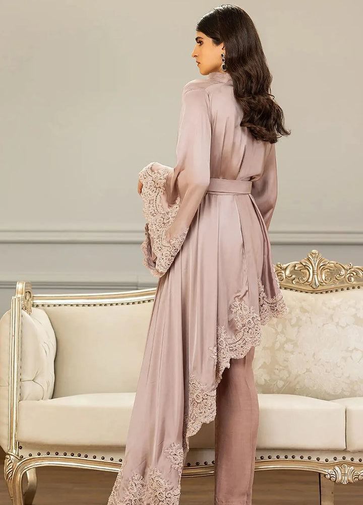 Threads And Motifs Pret Embroidered Chamois Kaftan 8732