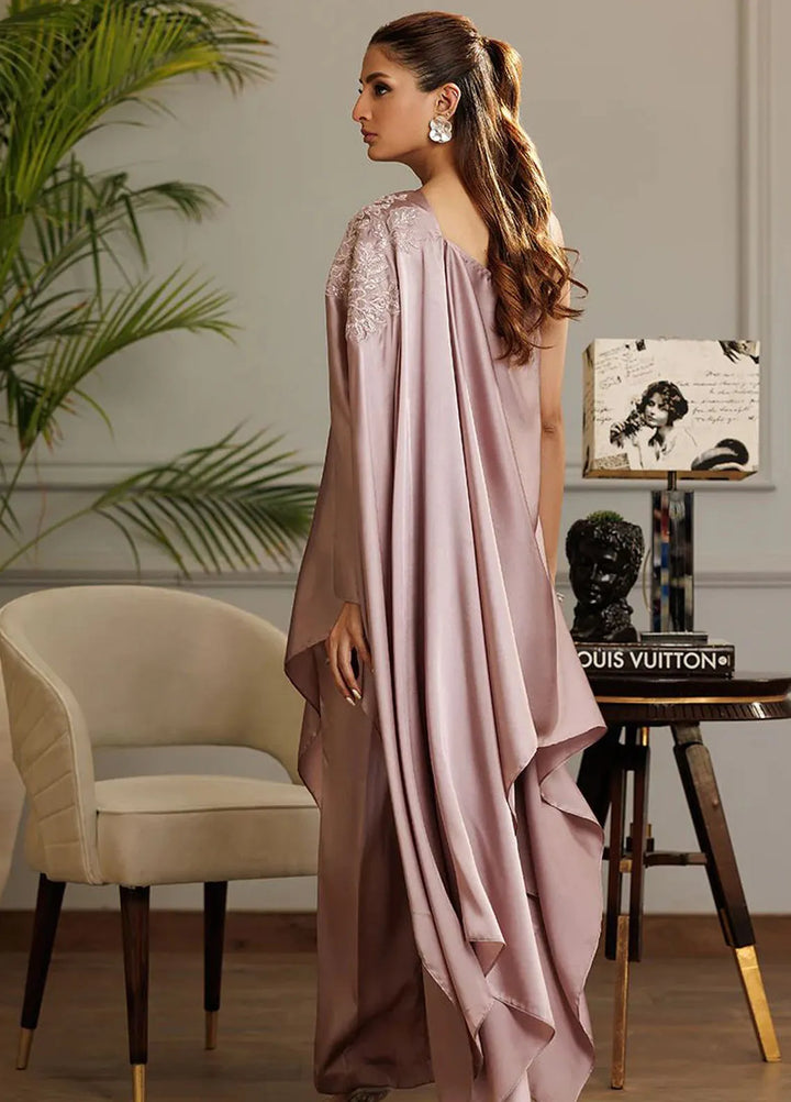 Threads And Motifs Pret Embroidered Chamois Kaftan 8756