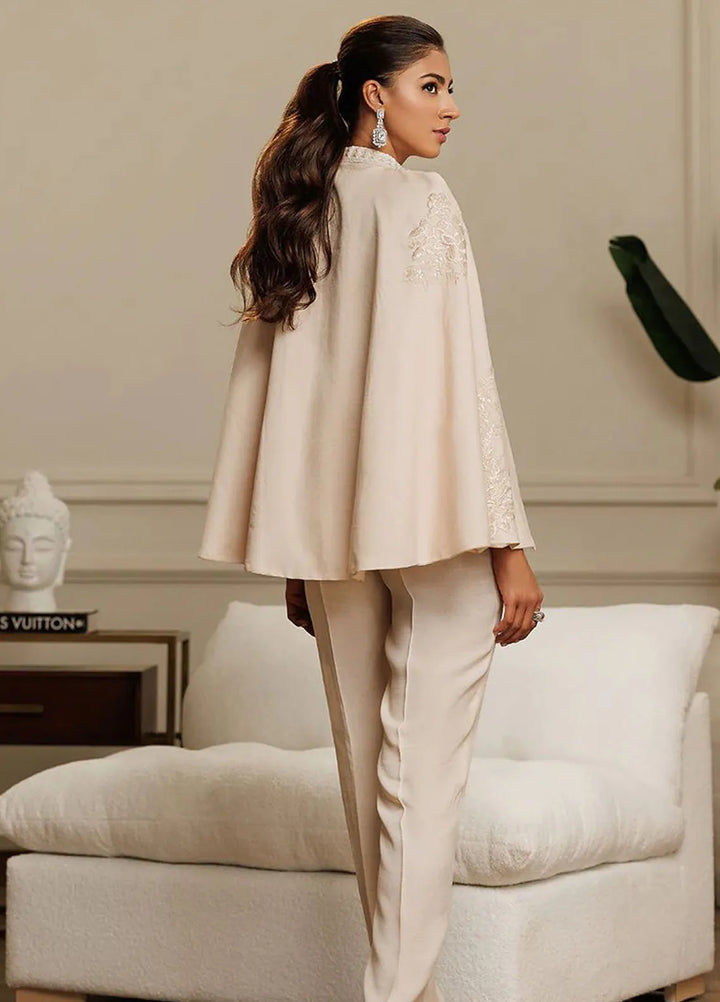 Threads And Motifs Pret Embroidered Chanderi Cape 8751