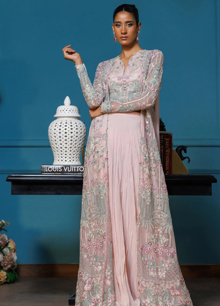 Threads And Motifs Pret Embroidered Net Jacket 8944