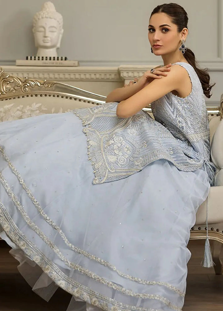 Threads And Motifs Pret Embroidered Net Lehenga 8640