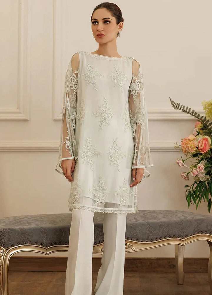 Threads And Motifs Pret Embroidered Net Tunic 8750