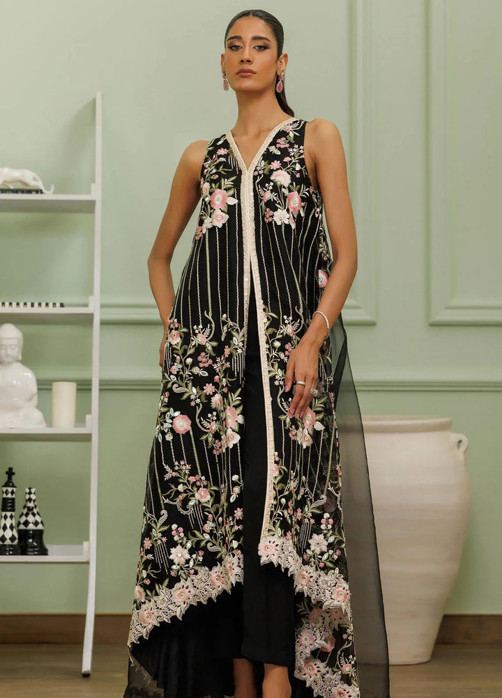 Threads And Motifs Pret Embroidered Organza Dress 8902